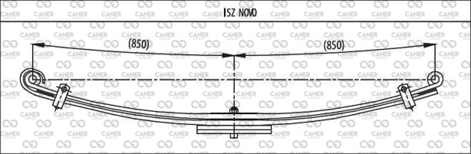 ISUZU NOVO 7 Lİ ÖN 3. KAT-;387012680101-03; 